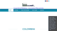 Desktop Screenshot of costruzionimeccanichecolombini.com