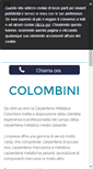 Mobile Screenshot of costruzionimeccanichecolombini.com